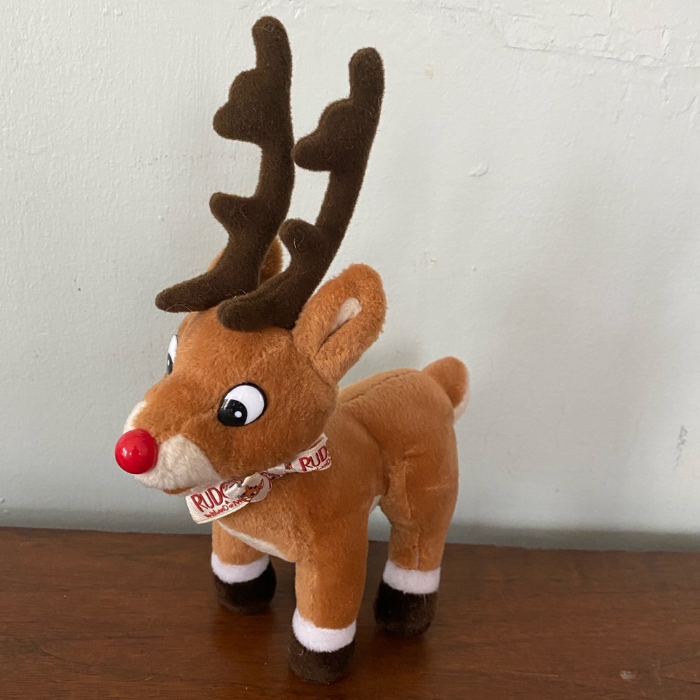 Rudolph Stuffins CVS Stuffed Animal ornament from 1998